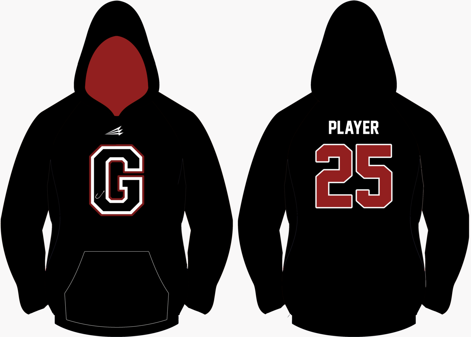 Gloucester High School Custom Vulcan Hoodie #VH1