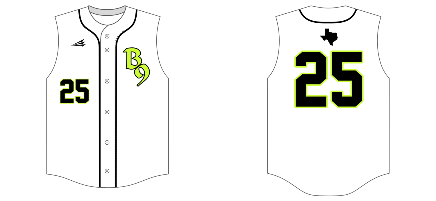 B9 Custom HexaFlex Baseball Jersey #J5