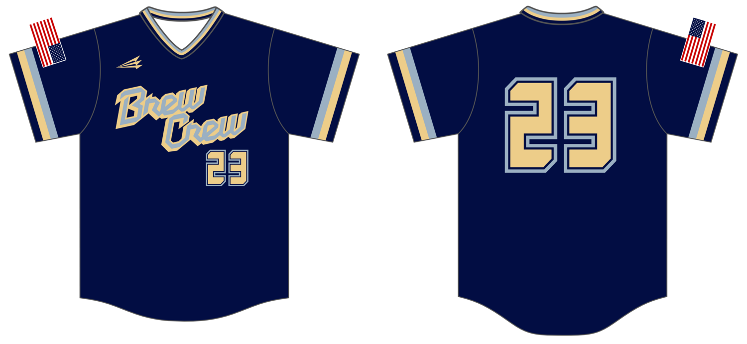 Broadway Bruins Custom HexaFlex Baseball Jersey #J5