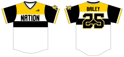 Hamilton A&#39;s Nation Custom Nanodri Baseball Jersey #J10A