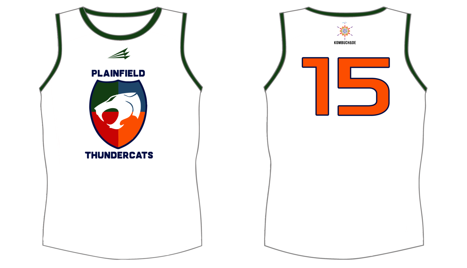 Plainfield Thundercats RFC Custom NanoDri Singlet #SN1