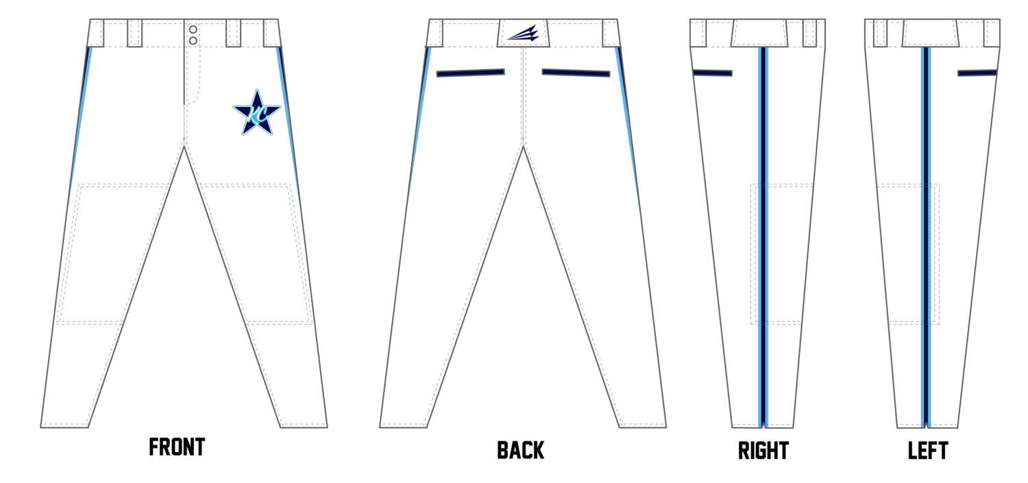 KC Kryptonite Custom ProFit Baseball Pant #BP10C