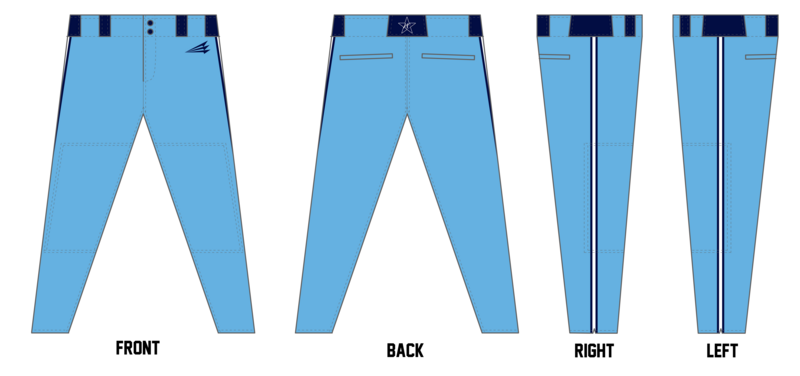 KC Kryptonite Custom ProFit Baseball Pant #BP12