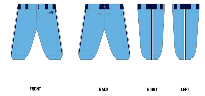 KC Kryptonite Custom Knicker Baseball Pant #BP13