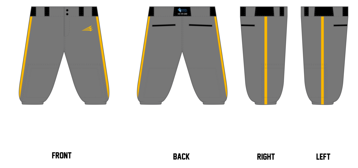 Riverside Baseball Club Custom Knicker Pant #BP1b