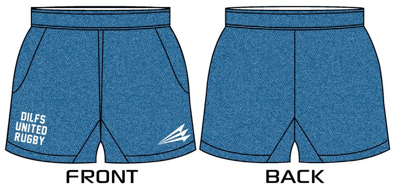 DILFs United Custom Rugby Shorts #RS3b