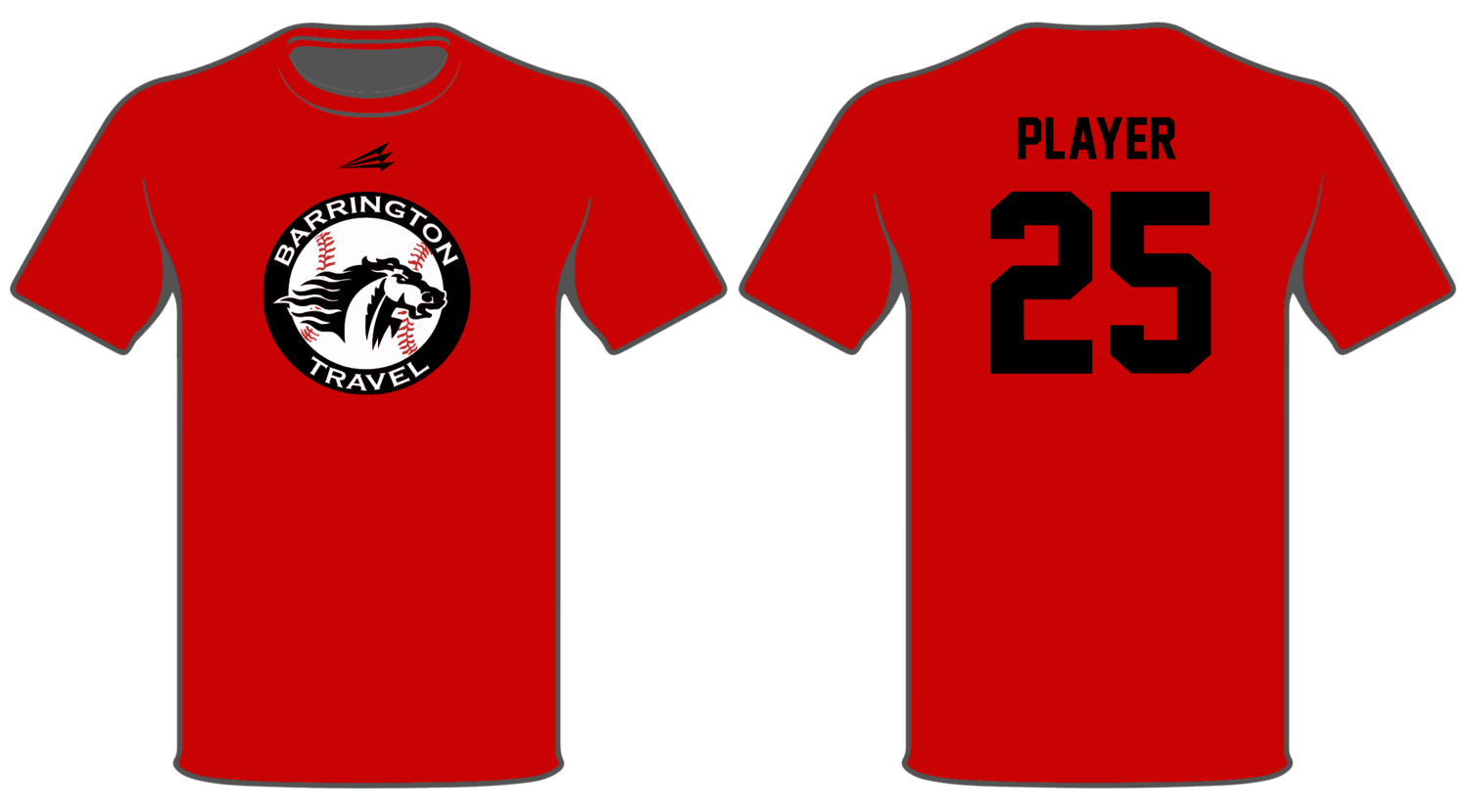 Barrington Broncos Custom HyperTee #HT1
