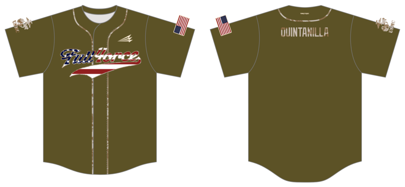 Full4orce Custom HexaFlex Baseball Jersey #J3c