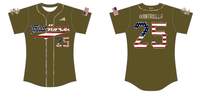 Full4orce Custom HexaFlex Softball Jersey #J3b