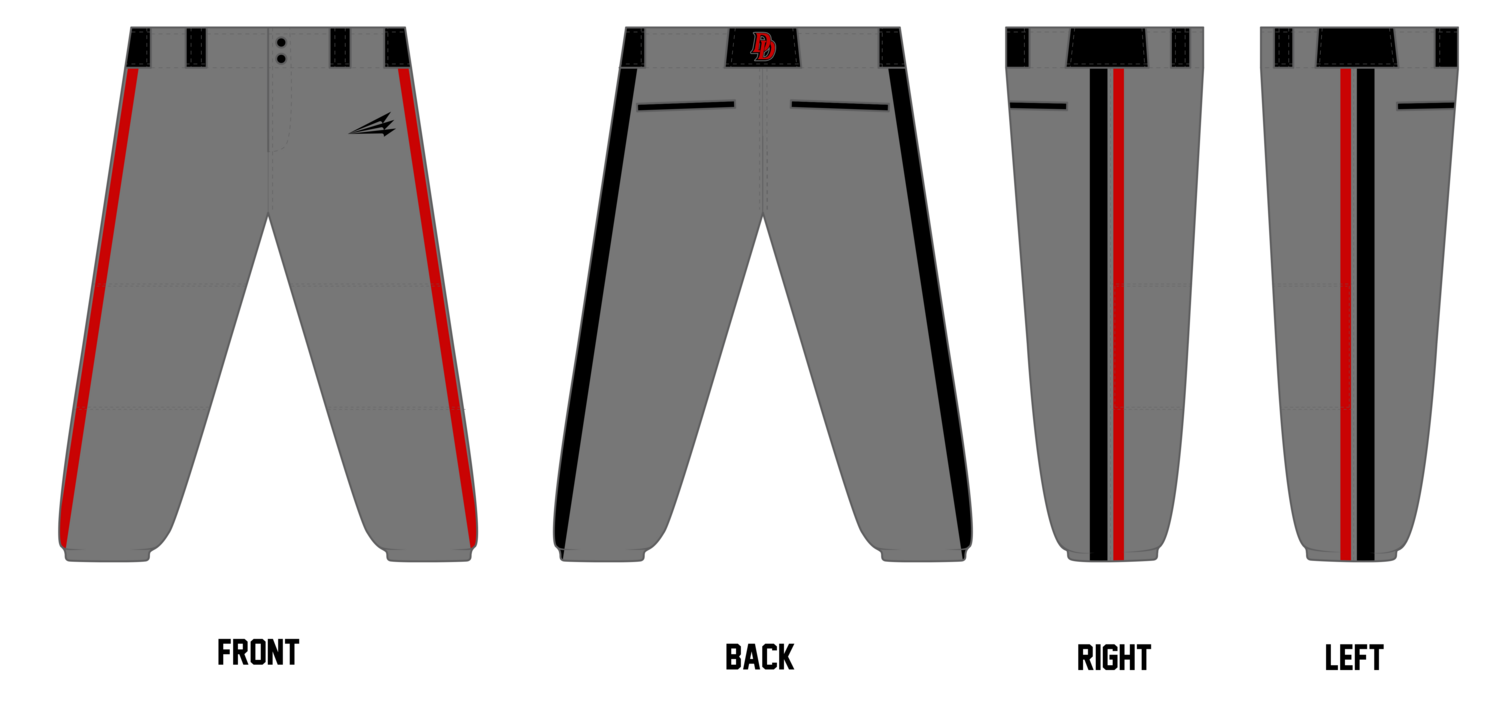 Clinton Dirt Devils Custom Fastpitch Pants #FP4B