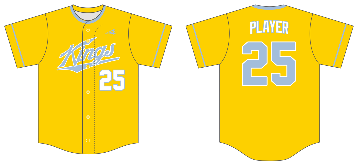 Indiana Kings Custom NanoDri Baseball Jersey #J5
