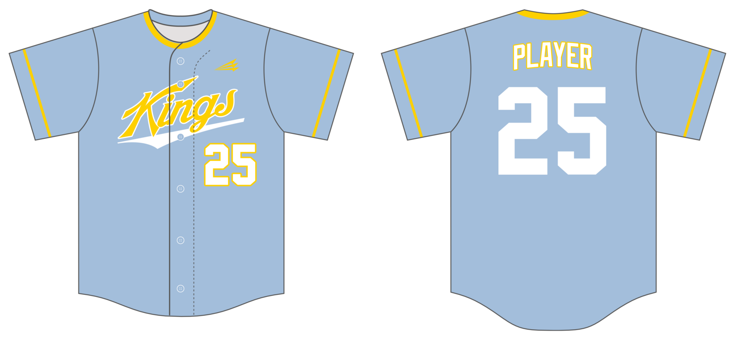 Indiana Kings Custom NanoDri Baseball Jersey #J5D
