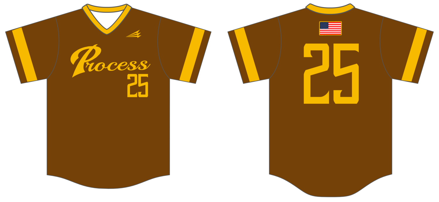 The Process Custom NanoDri Baseball Jersey #J2C