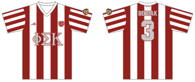 Phi Sigma Kappa Custom Men&#39;s HyperDri Soccer Jersey #J2