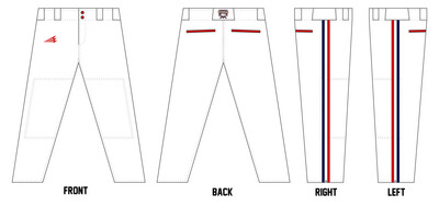 Aurora Legion Travel CUSTOM Relaxed Baseball Pant #BP8C