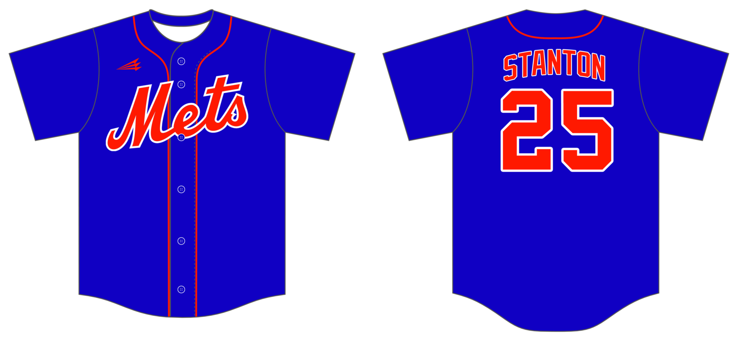 Marlboro Mets  Custom NanoDri Baseball Jersey #J1b