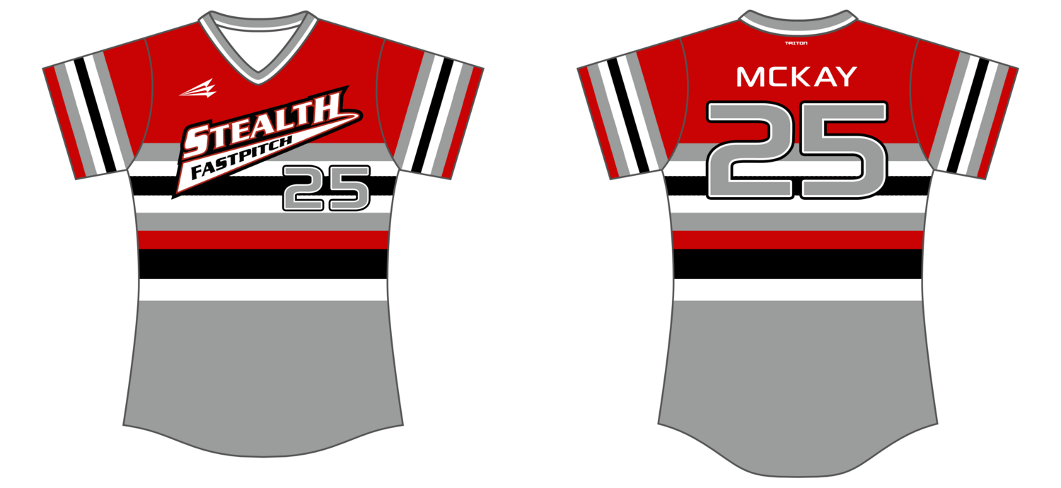 Spokane Stealth Fastpitch Custom NanoDri Softball Jersey #J2b
