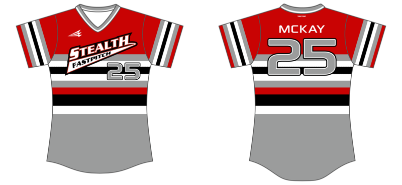 Spokane Stealth Fastpitch Custom NanoDri Softball Jersey #J2b