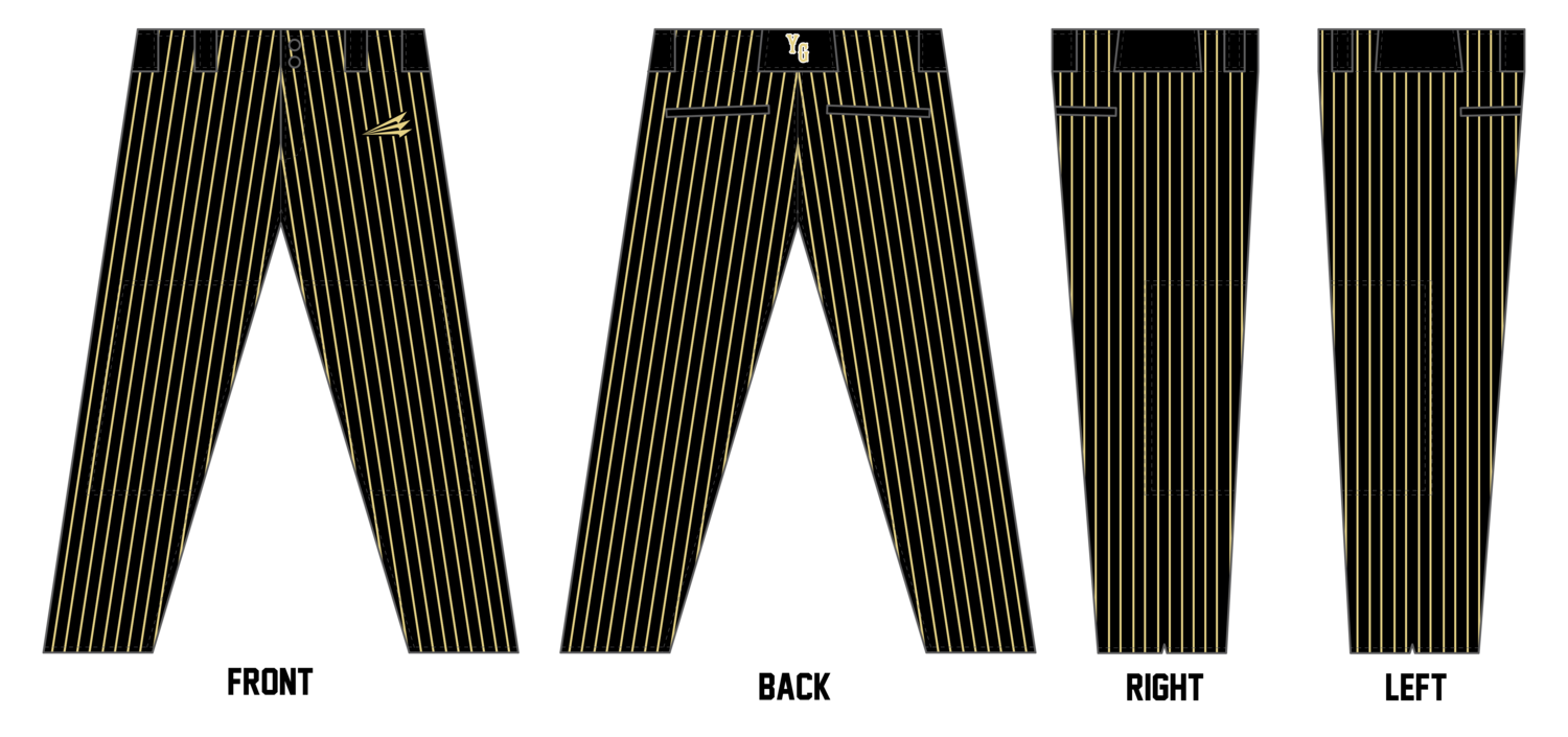 Midwest Yard Goats Custom Relaxed Baseball Pant #BP3