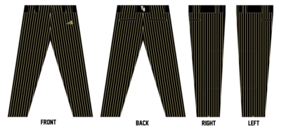 Midwest Yard Goats Custom Relaxed Baseball Pant #BP3
