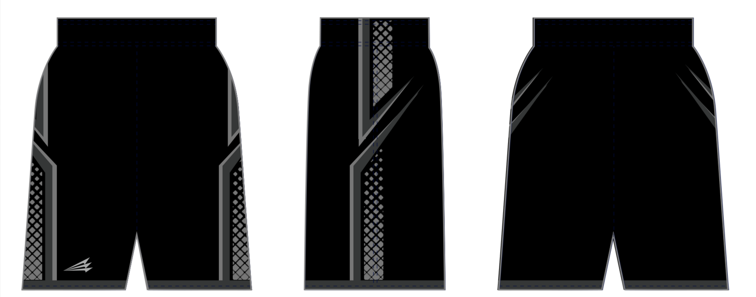 Team United Custom HexaFlex Basketball Shorts #BS2B