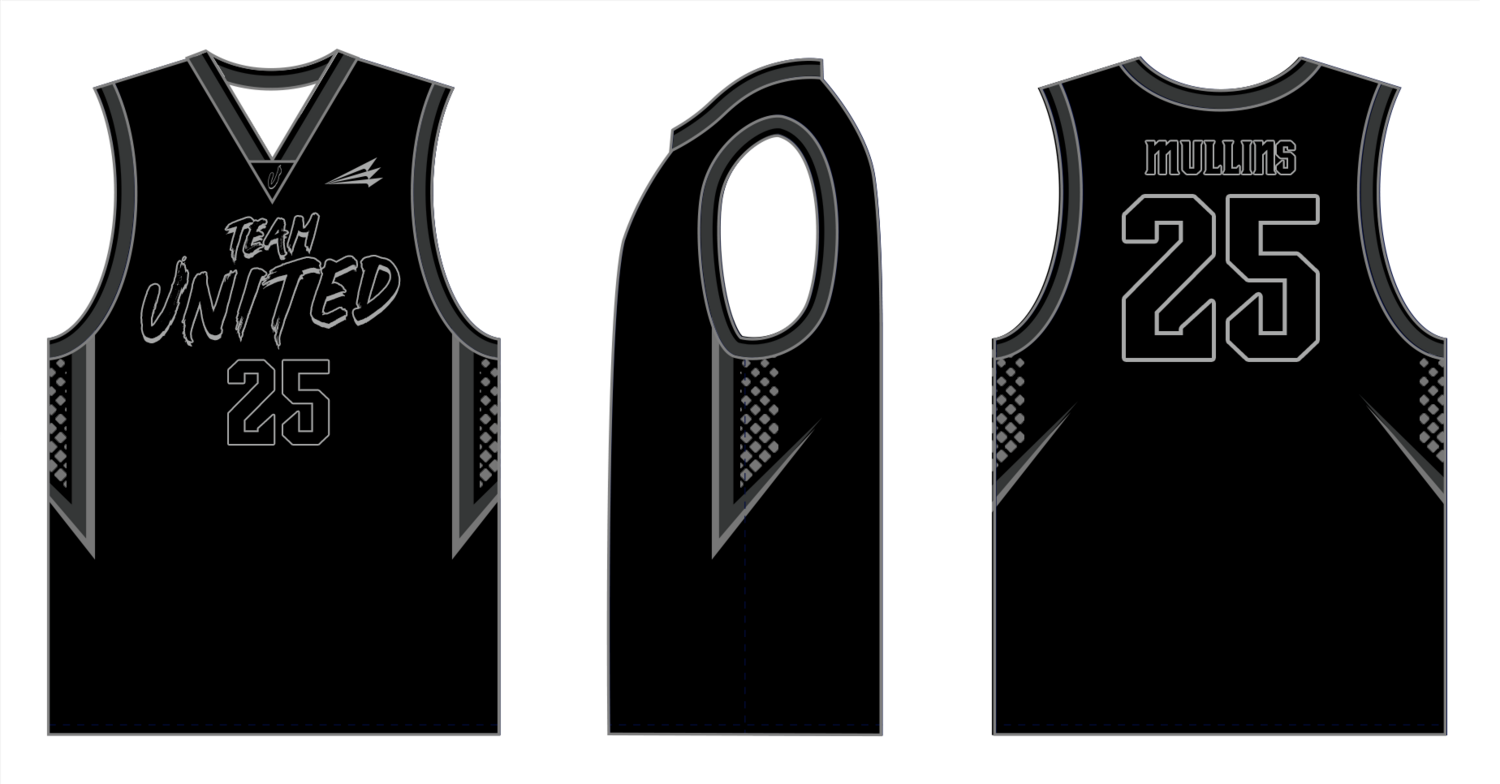 Team United Custom HexaFlex Basketball Jersey #J2B