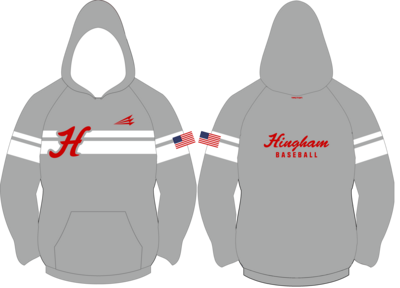 Hingham Baseball Custom Vulcan Hoodie #VH7C