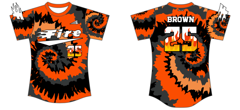 Alabama Fire Orange Custom HexaFlex Softball Jersey #J9f