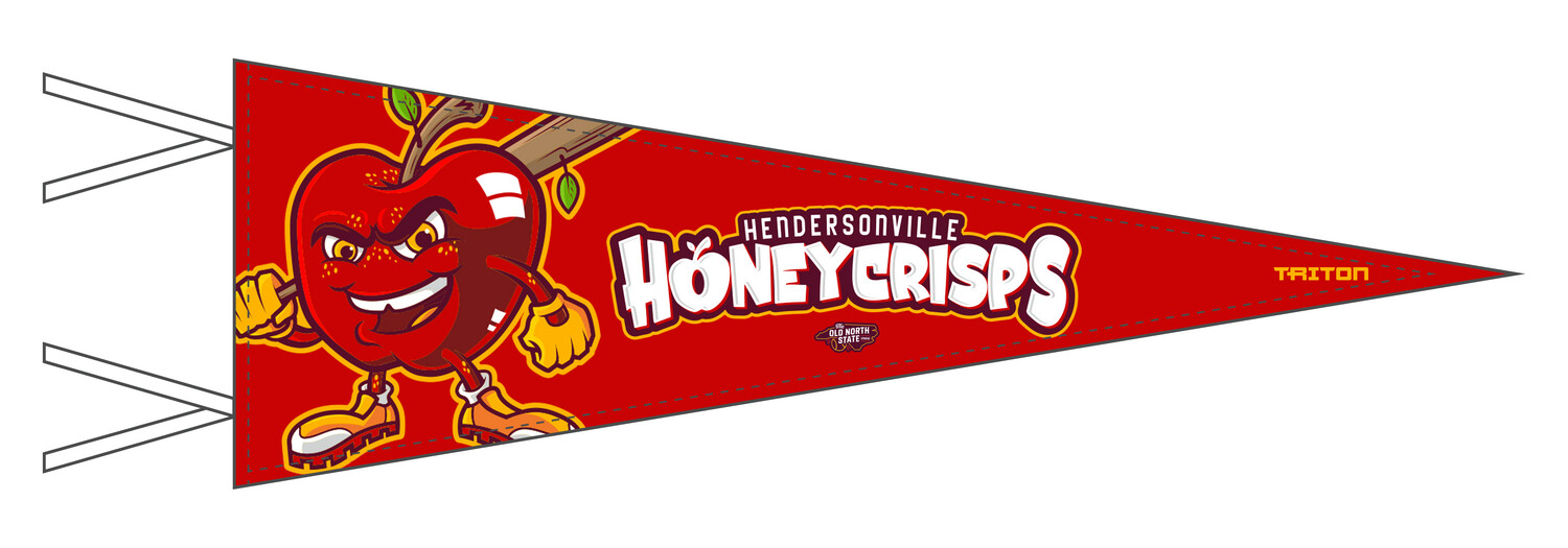 Hendersonville Honeycrisps Custom Pennant #PF13