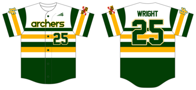 LF Archers Custom NanoDri Baseball Jersey #J3B