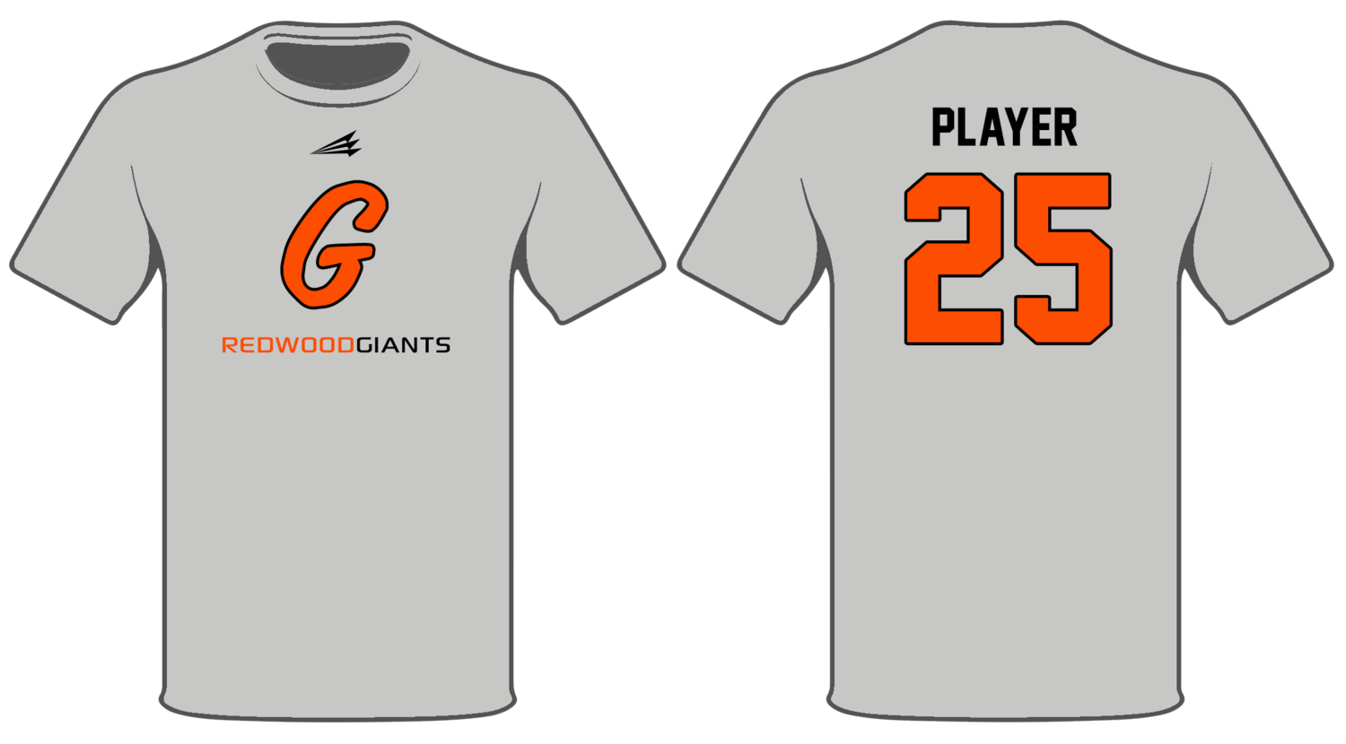 Redwood Giants Custom HyperTee #HT3