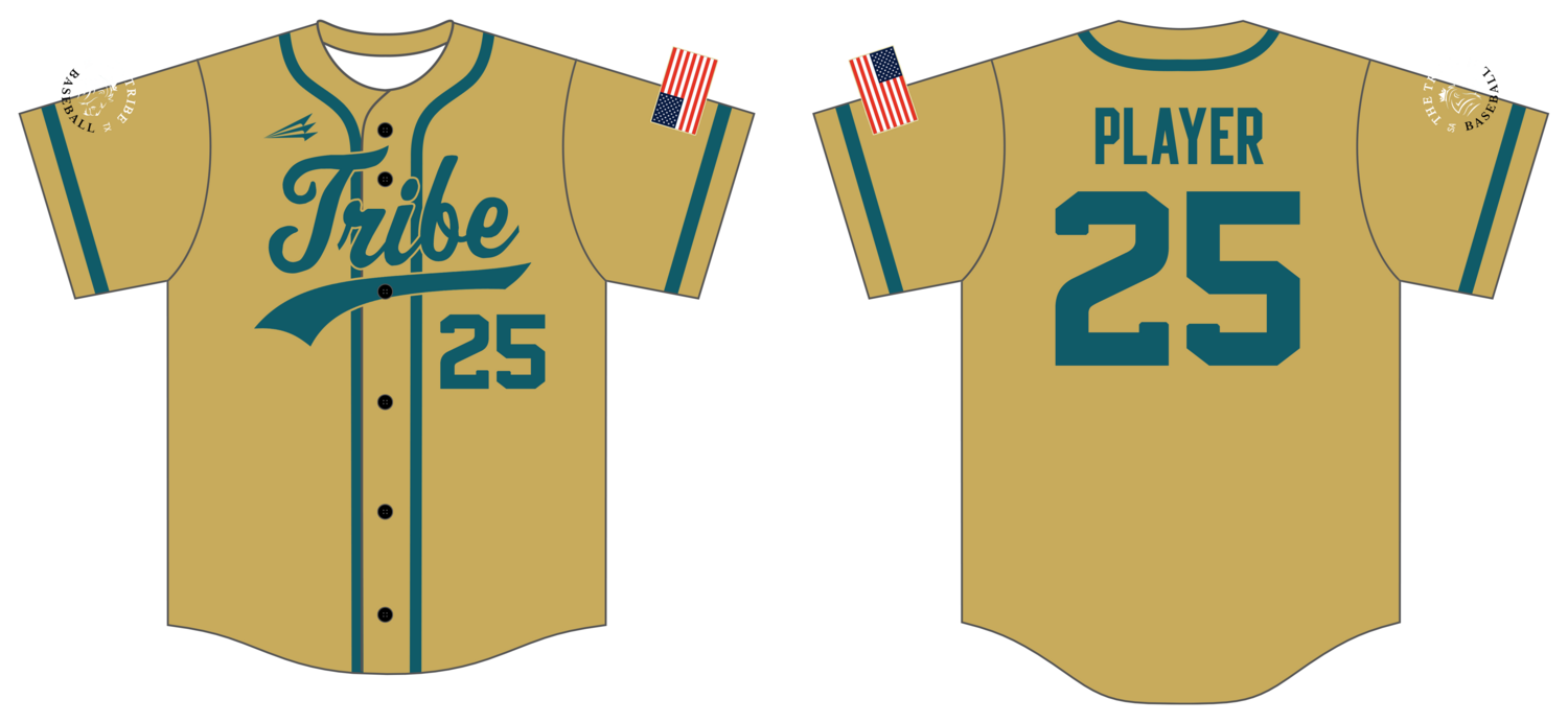 The Tribe Baseball Custom HexaFlex Baseball Jersey #J4C