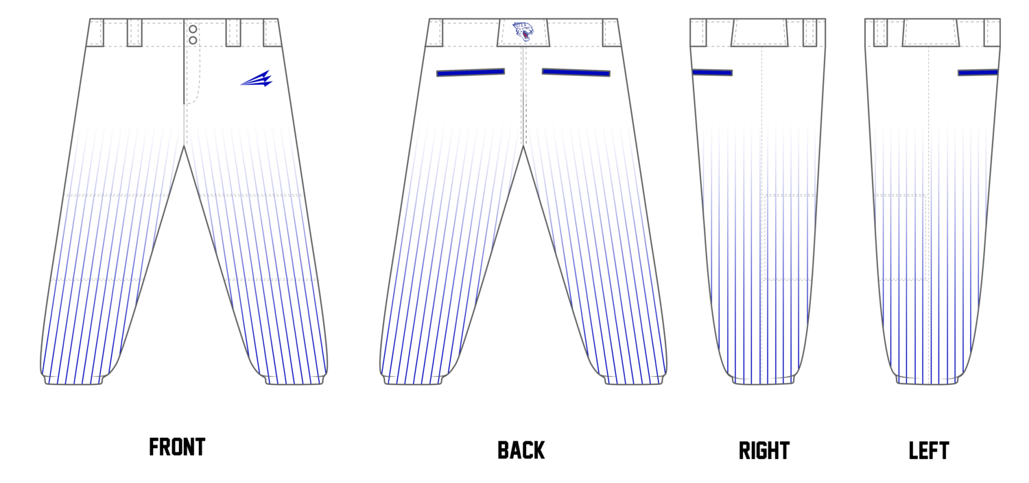 Jaguars (Andersen) Custom Fastpitch Pants #FP2