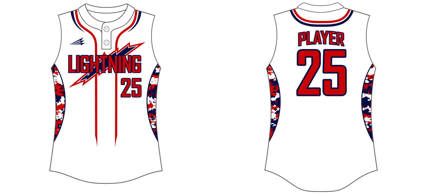 Amherst Lightning Custom Hexaflex Softball Jersey #J21B