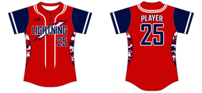 Amherst Lightning Custom Hexaflex Softball Jersey #J28B