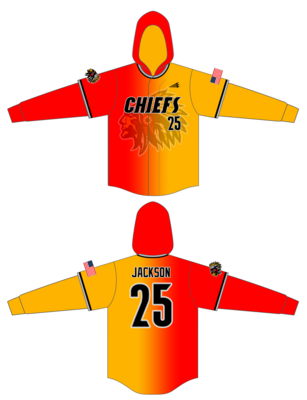 Lebanon Chiefs Custom Hoodzie #HZY1