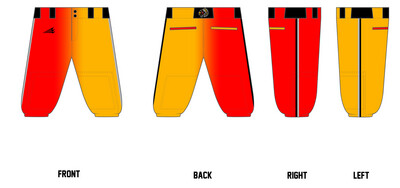 Lebanon Chiefs CUSTOM Knicker Baseball Pant #BP1