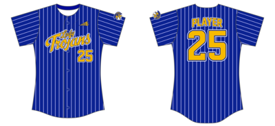 Tallulah Trojans Softball Custom Nanodri Softball Jersey #J1A