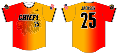 Lebanon Chiefs Custom HexaFlex Baseball Jersey #J1D