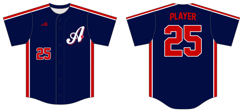 Loudoun Aces Custom HexaFlex Baseball Jersey #J6B