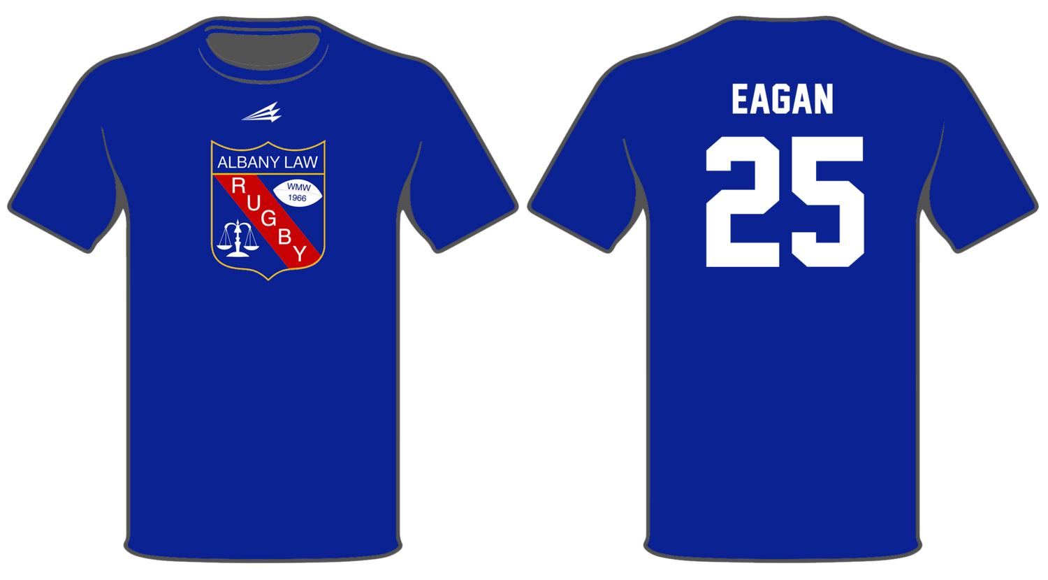 Albany Law School RFC Custom HyperTee #HT1