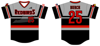 River City Redbirds Custom HexaFlex Baseball Jersey #J5