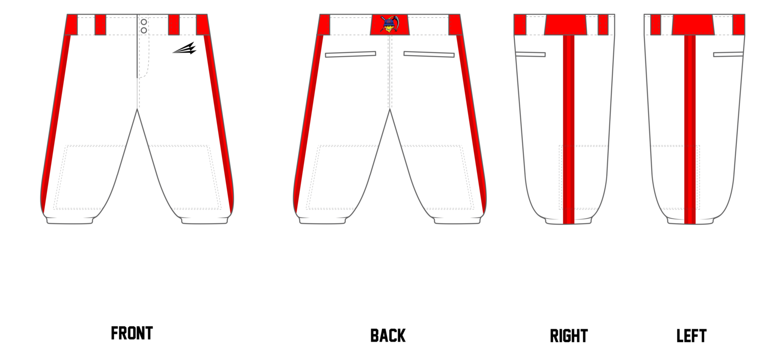 Carolina Reapers Custom Knicker Baseball Pant #BP2C