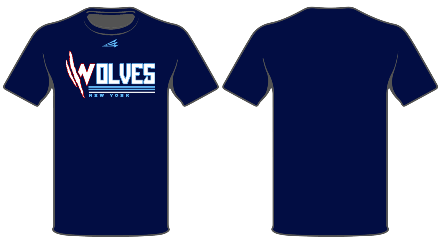 NY Wolves Custom HyperTee #HT3