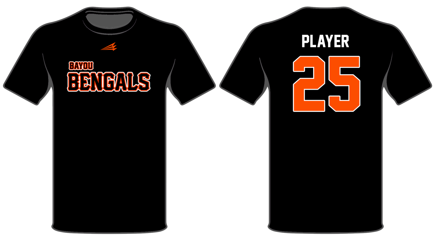 Bayou Bengals Custom HyperTee #HT2