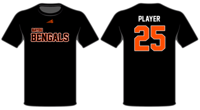 Bayou Bengals Custom HyperTee #HT2