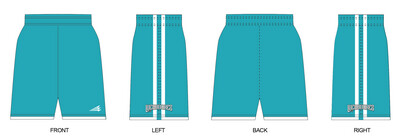 San Diego Luchadores Custom Revolution Pocket Shorts #RV1