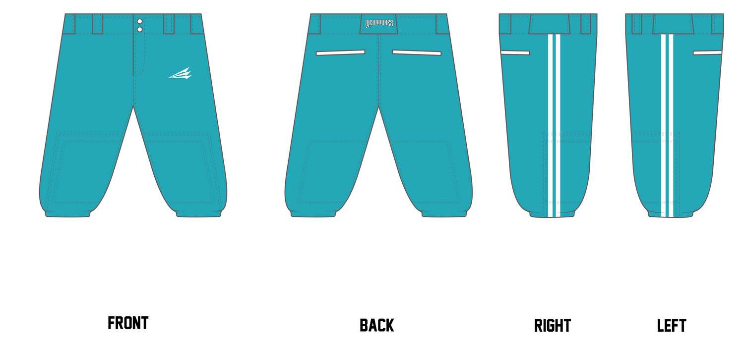 San Diego Luchadores CUSTOM Knicker Baseball Pant #BP1B