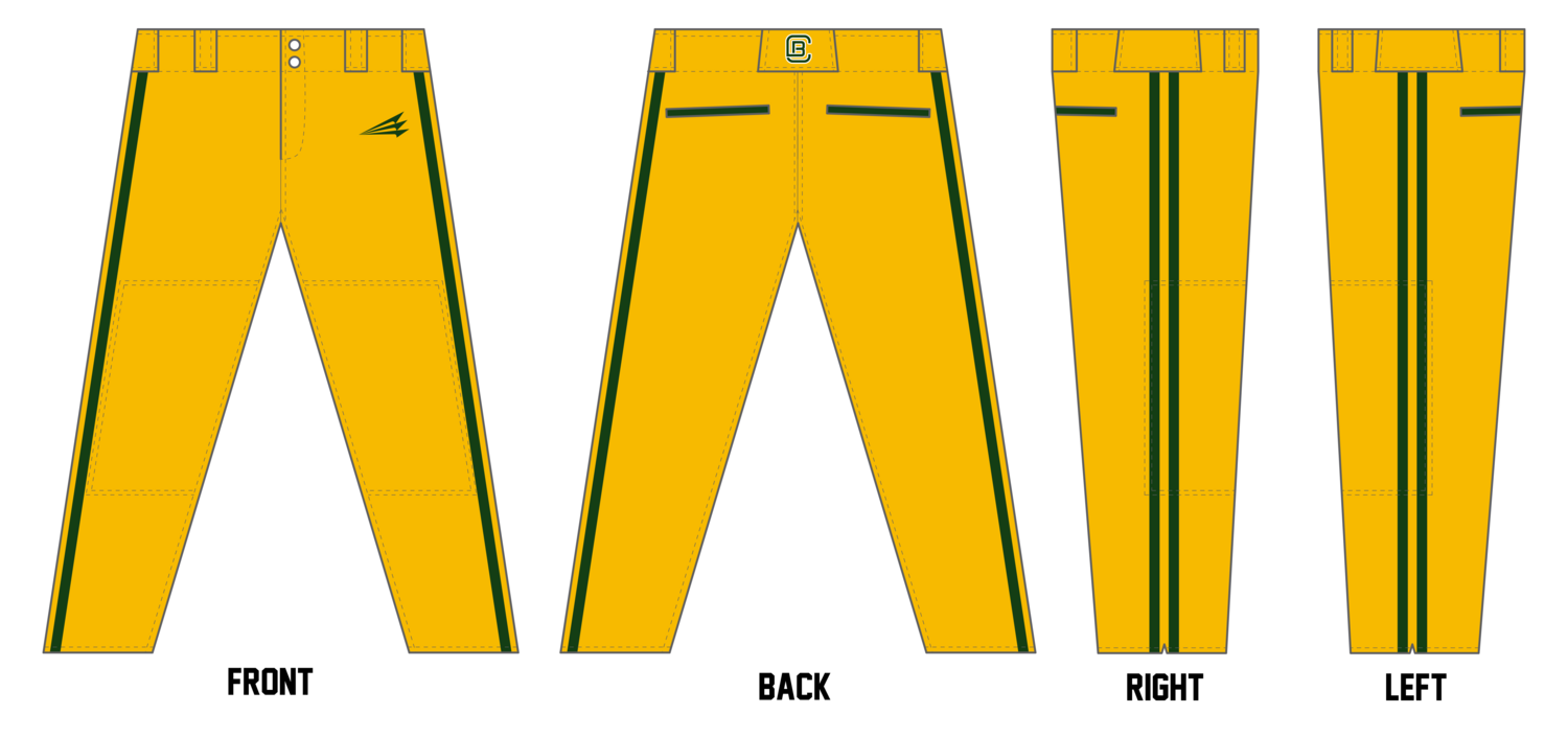 Clermont Baseball Custom Relaxed Baseball Pant #BP6c