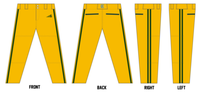Clermont Baseball Custom Relaxed Baseball Pant #BP6c